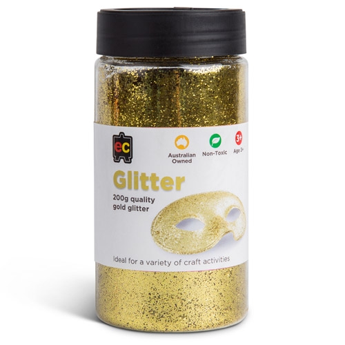 Glitter Fine - EC 200gm Gold